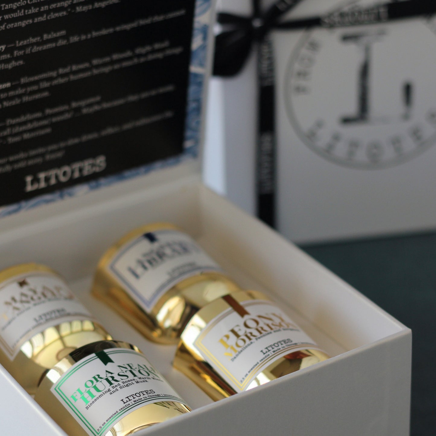 The Authors: Gift Set of 4 Mini Candles