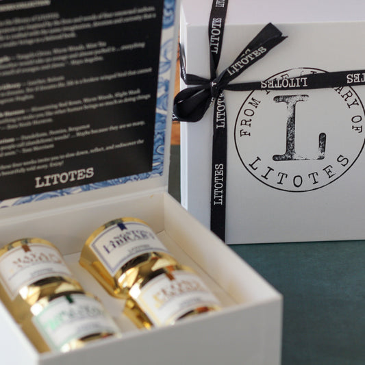 The Authors: Gift Set of 4 Mini Candles